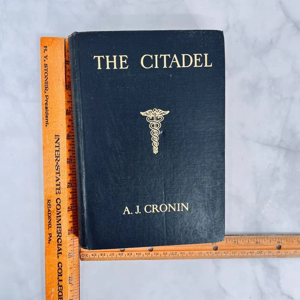The Citadel by A.J. Cronin Hardcover Little, Brown and Company Boston 1938